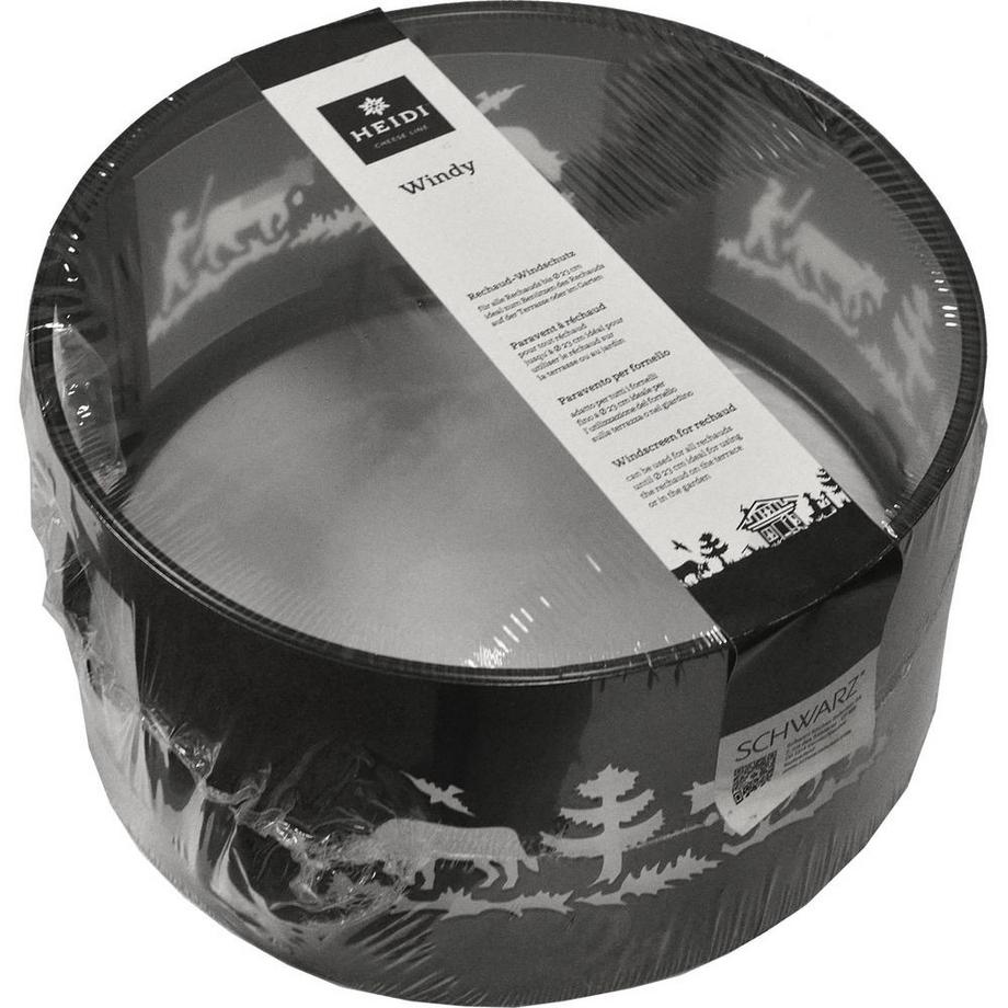 Heidi Cheese Line  fondue-rechaud windschutz alpes 