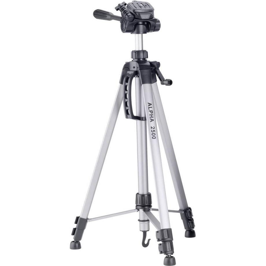 Cullmann  Alpha 2500 Treppiede Altezza operativa=63 - 165 cm Argento incl. custodia 