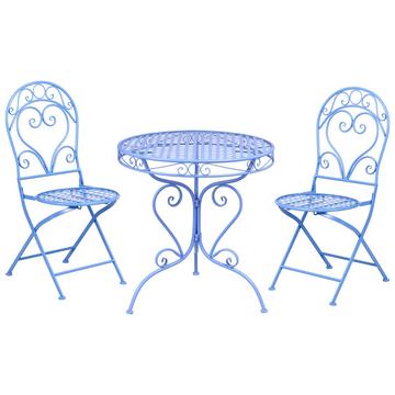 Ensemble pour bistro en Métal Rétro ALBINIA