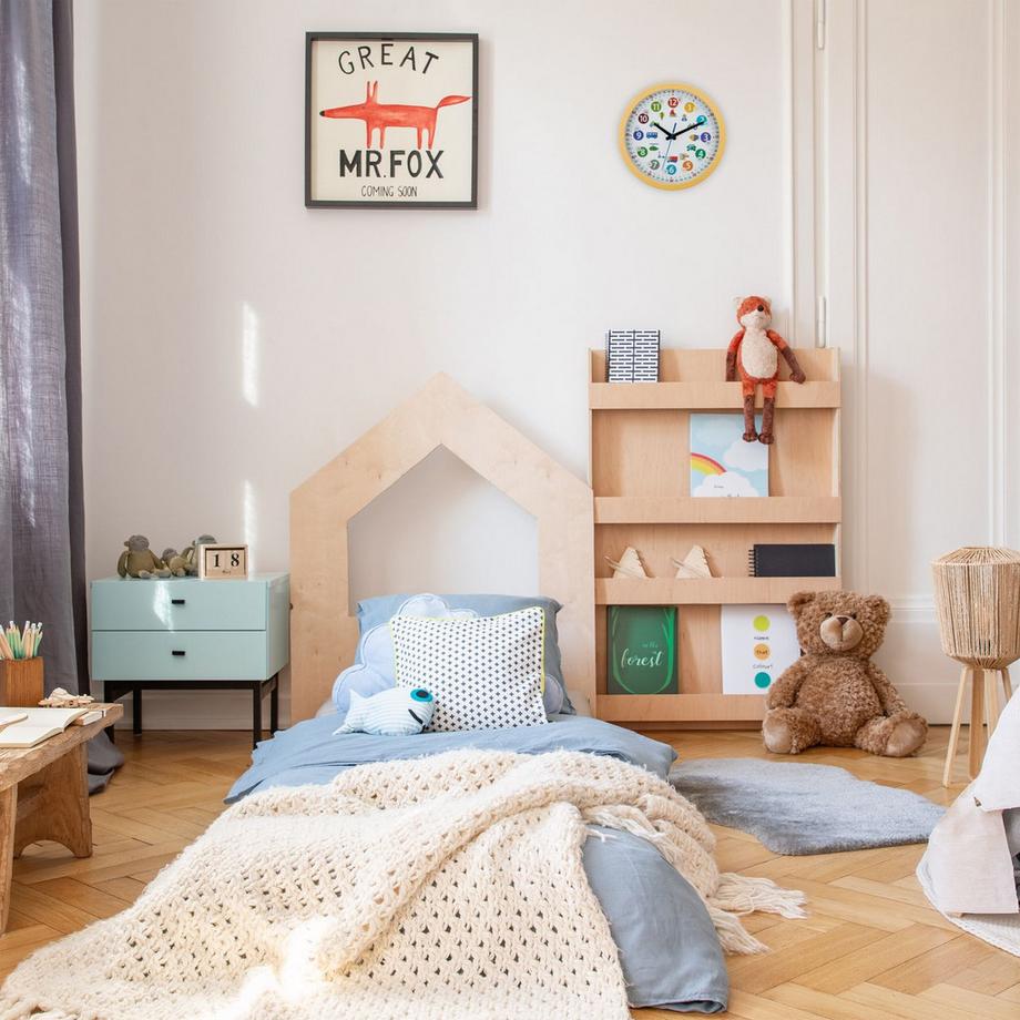 Northix Lernwanduhr für Kinder  