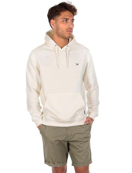 iriedaily  Mini Flag 2 Hoody Offwhite - Sweatshirt Herren 