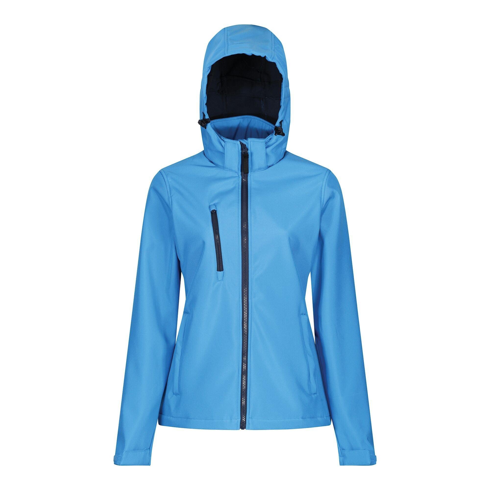 Image of "venturer" Softshelljacke, Dreilagige Membrane Damen Blau 42