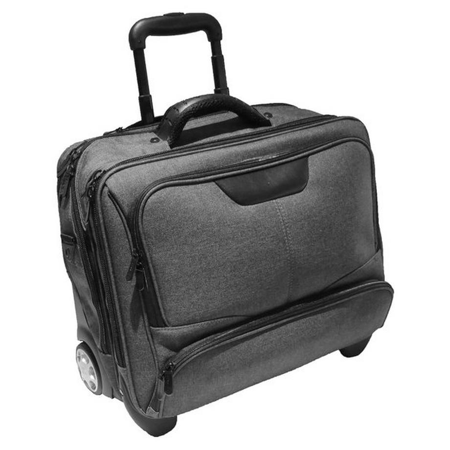 Dermata Lederwaren Business Trolley Office Case Toile 445 cm  