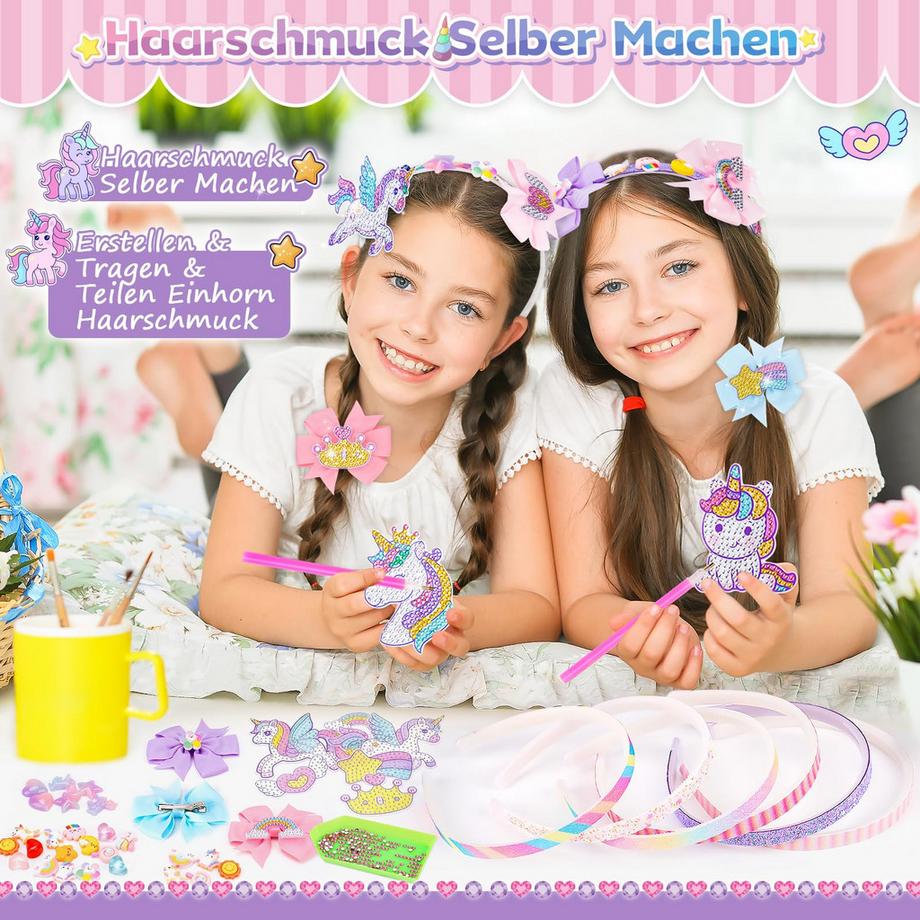 Activity-board  Haarband Diamant Malerei Kinder Handwerk 