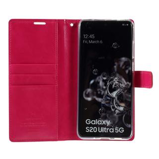 Mercury  Galaxy S20 Ultra - Blue Moon Leder Etui Hülle Karten 