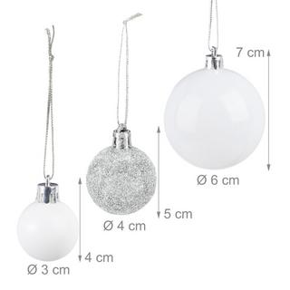 Northix Christbaumkugeln-Set  