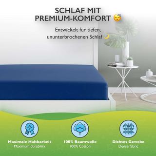 etérea Himmlische Qualität Topper Drap housse Comfort Jersey  