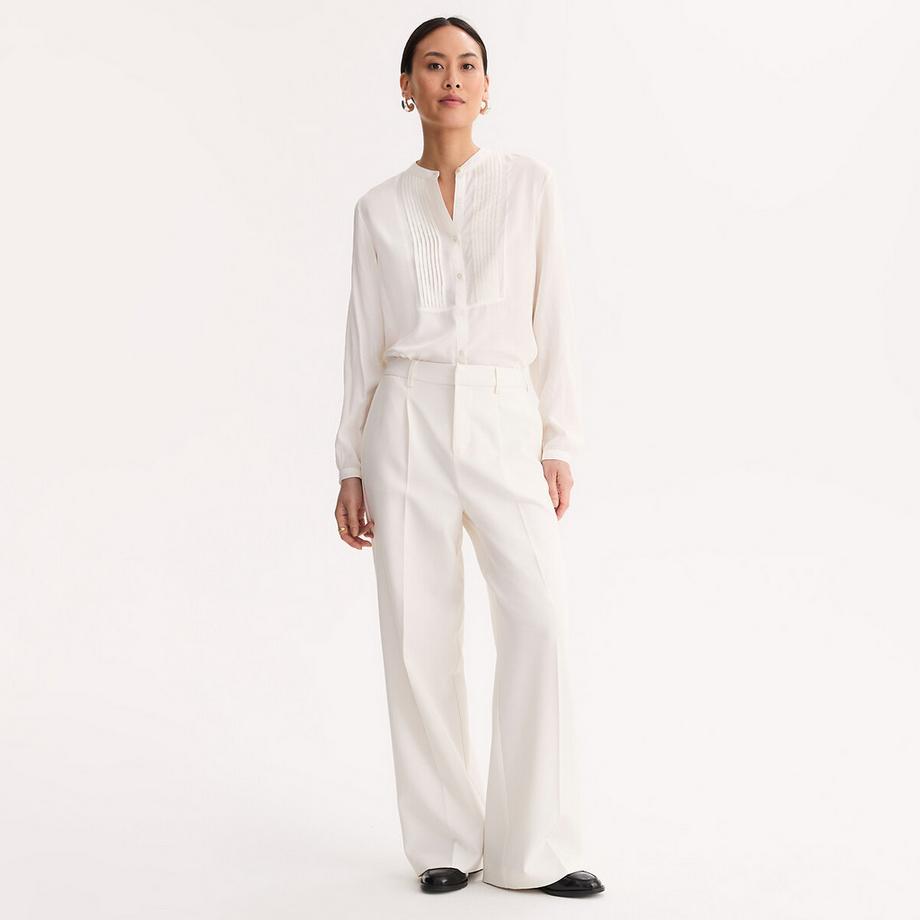 La Redoute Collections Blouse Col Rond Manches Longues  