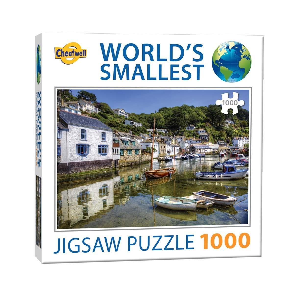CHEATWELL GAMES  Polperro - Das kleinste 1000-Teile-Puzzle 