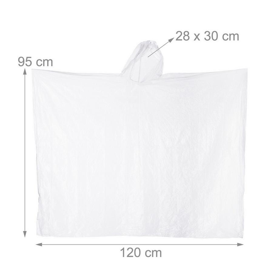 Northix  Einweg-Poncho 10er Set 