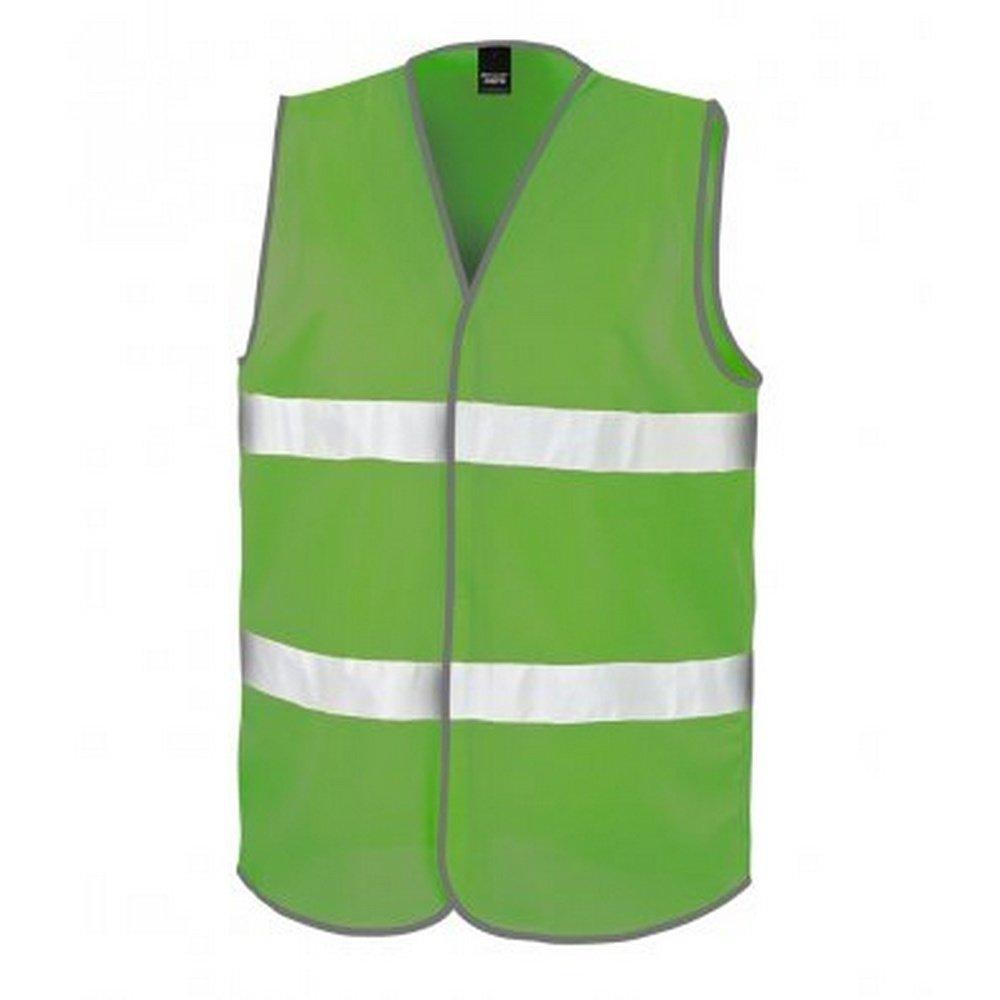 Image of Core Hivis Weste Unisex Limettengrün S