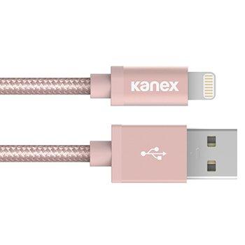 Image of 1.2m, LightningUSB-A 1,2 m Gold, Pink