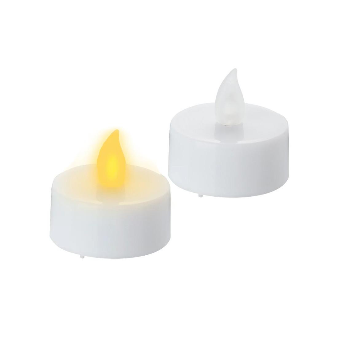 Image of Teelichter LED 4er Pack mit Timer inkl. Batterien Teelichter LED 4er Pack mit Timer inkl. Batterien