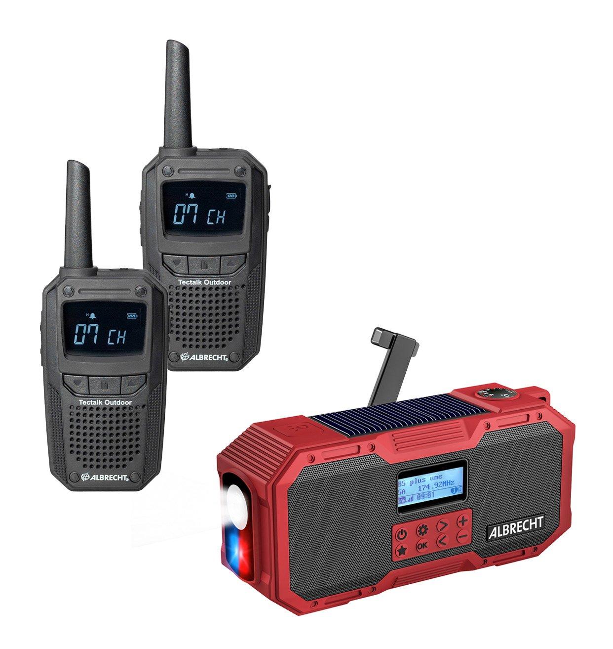 Image of 2 Tectalk Outdoor + DR112 Solar Radio