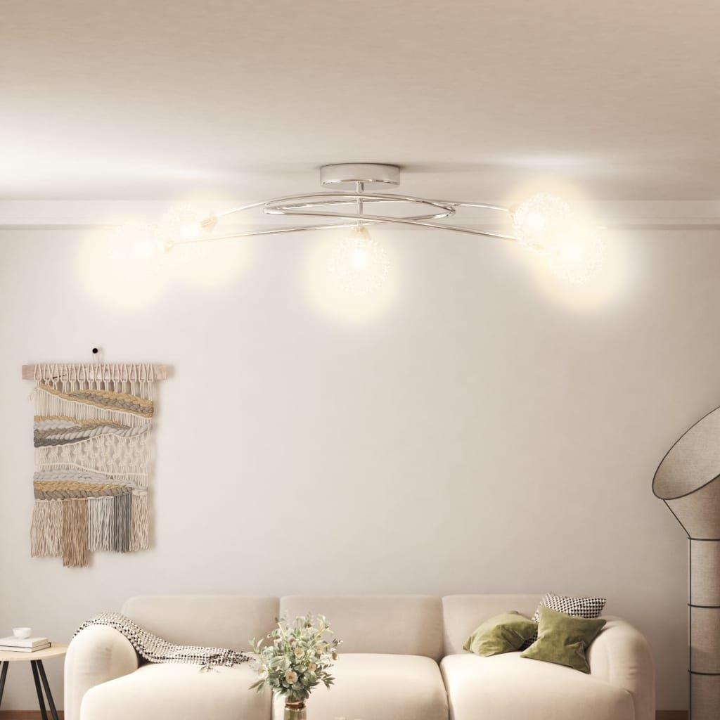 VidaXL lampada da soffitto Vetro  