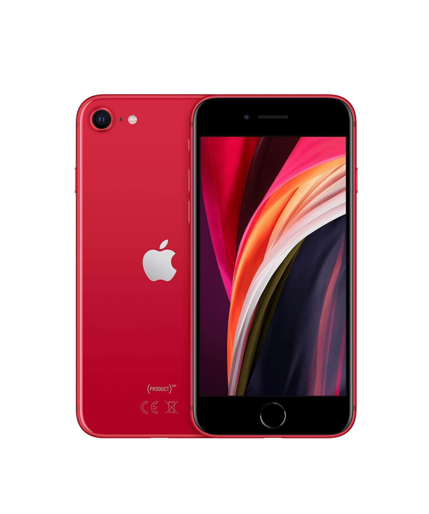 Apple  Reconditionné iPhone SE (2020) 256 GB Red - Très bon état 