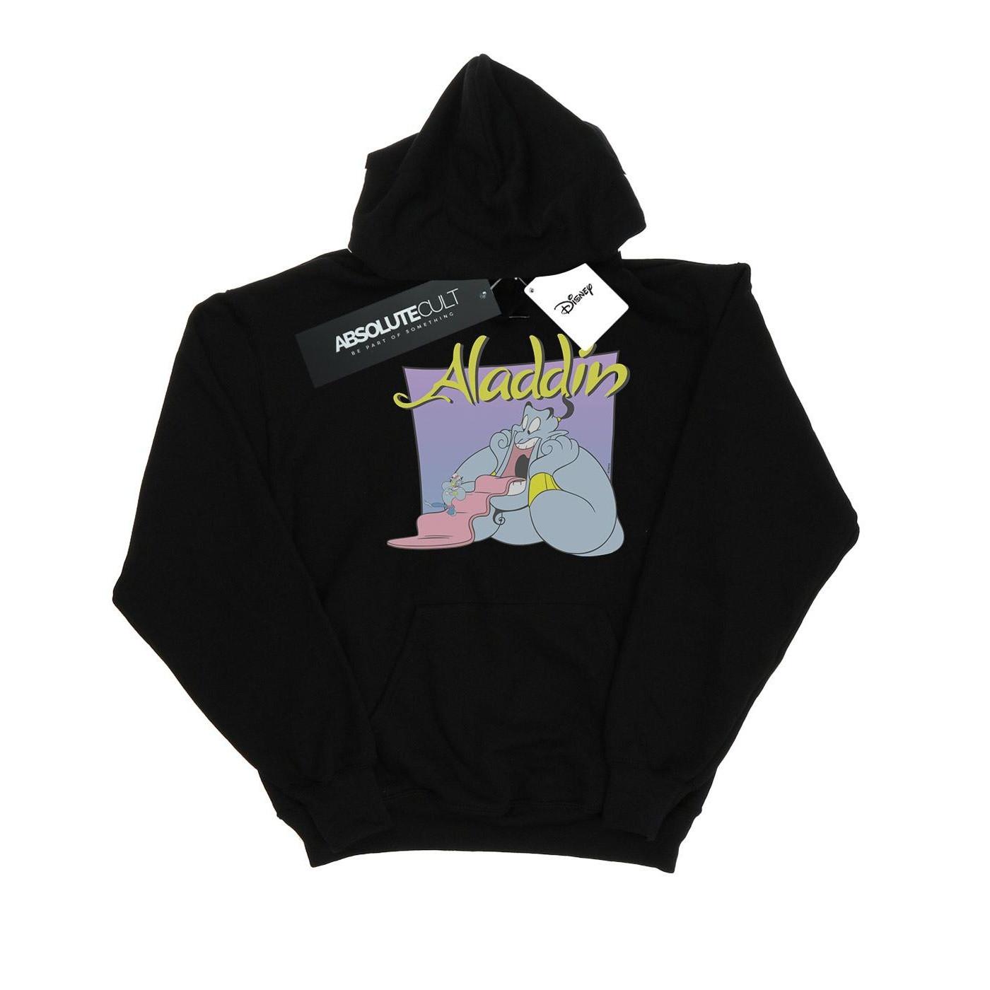 Image of Aladdin Genie Wishing Dude Kapuzenpullover Herren Schwarz 3XL