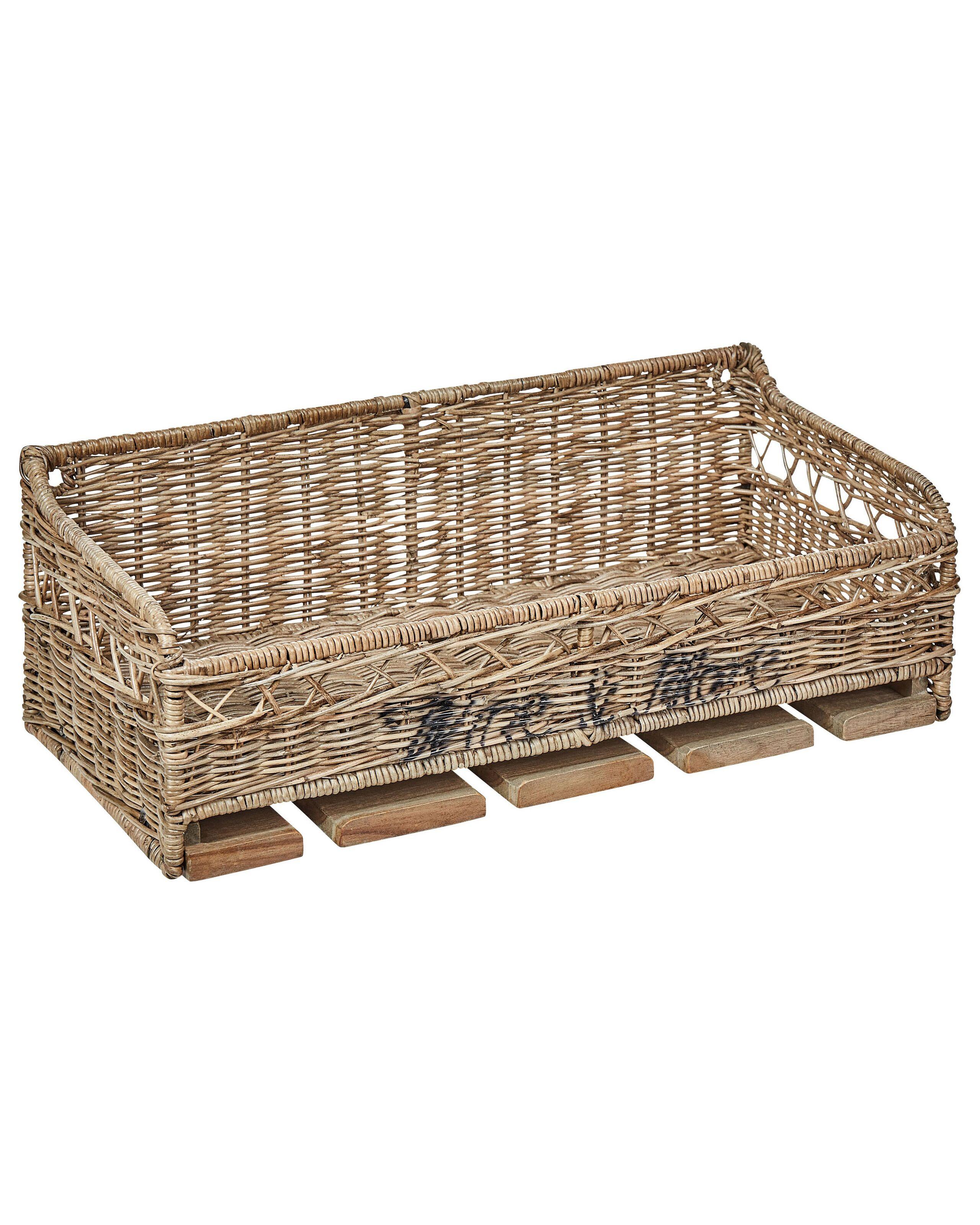 Image of Ablageregal aus Rattan Boho SAHAB Ablageregal aus Rattan Boho SAHAB