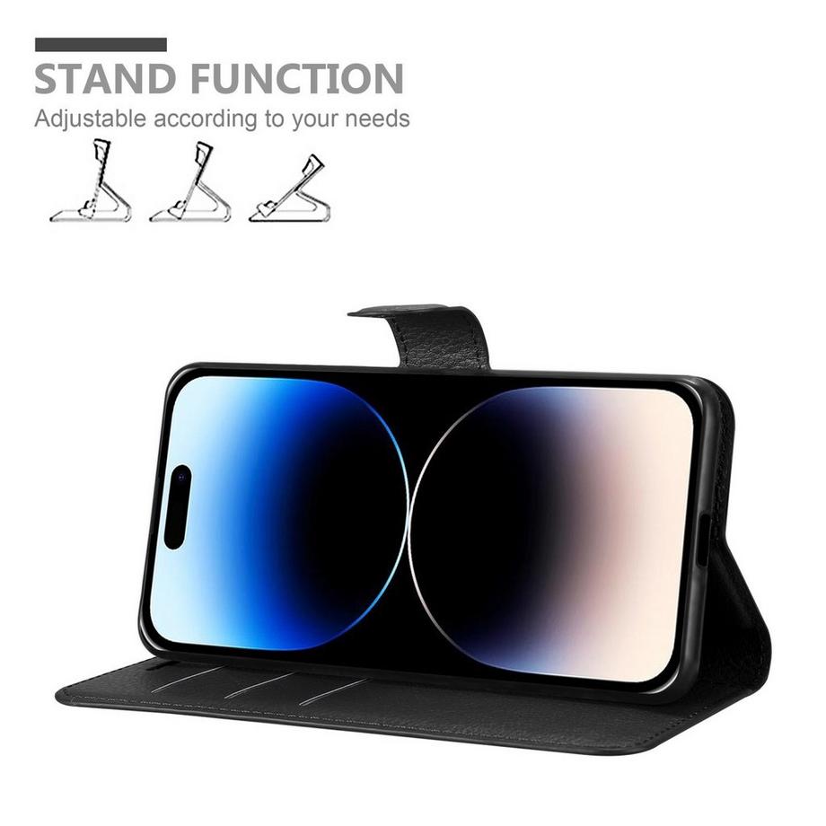 Cadorabo  Hülle für Apple iPhone 14 PRO MAX Standfunktion, Kartenfach 
