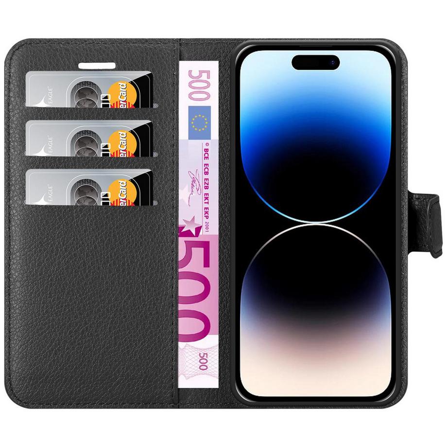 Cadorabo  Hülle für Apple iPhone 14 PRO MAX Standfunktion, Kartenfach 