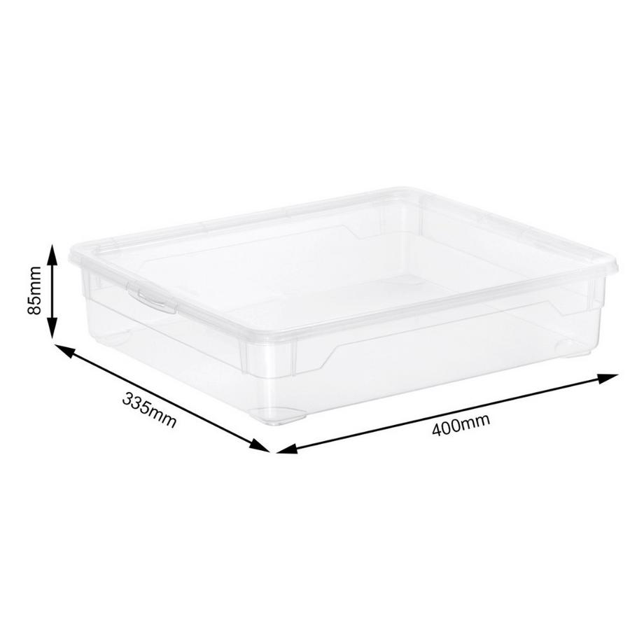 rotho Aufbewahrungsbox CLEAR 9L  