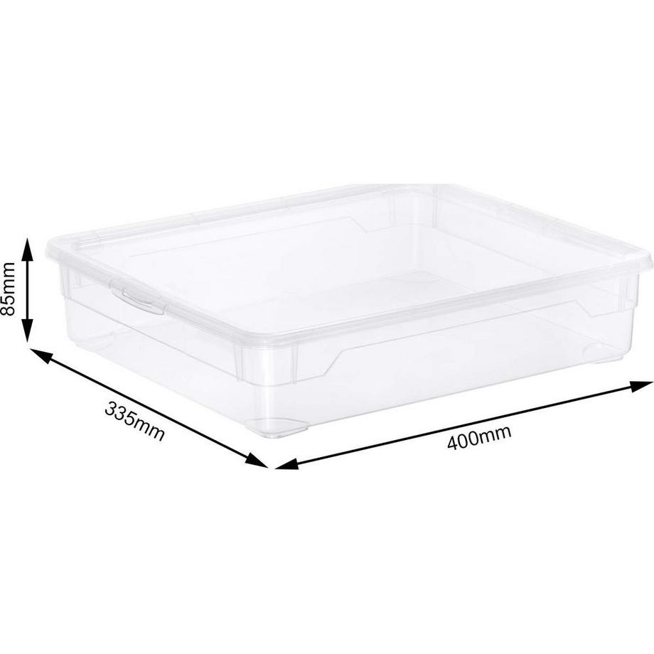 rotho Aufbewahrungsbox CLEAR 9L  