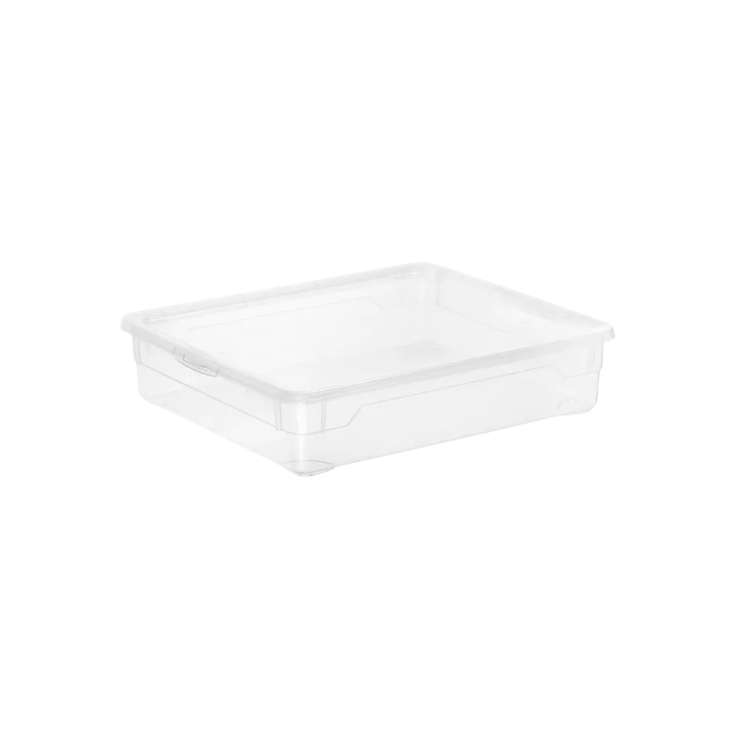 Rotho - Aufbewahrungsbox CLEAR 9L, One Size, Transparent