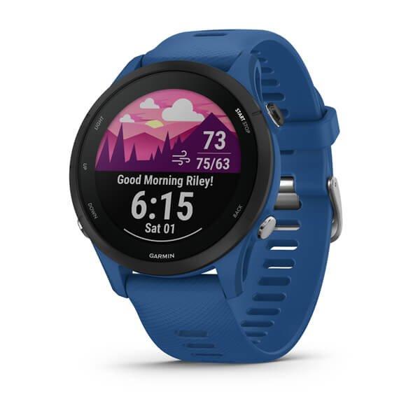 Image of Forerunner 255 3,3 Cm (1.3 Zoll) Mip 46 Mm Blau Gps Unisex 46mm