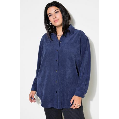 Studio Untold  Camicia dal taglio oversize in velluto a coste con colletto da camicia e maniche lunghe 