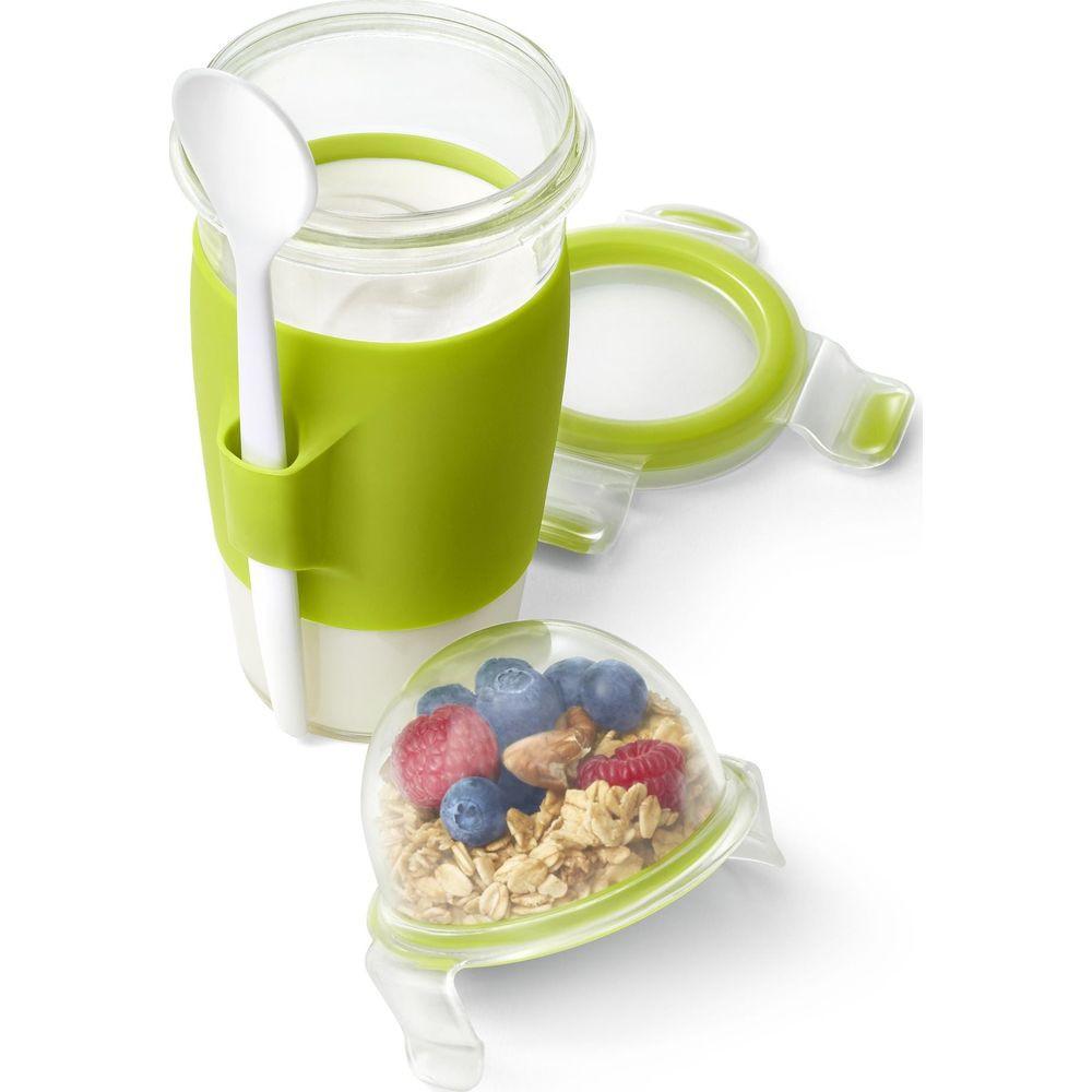 emsa  Yoghurtbehälter Clip & Go Grün 