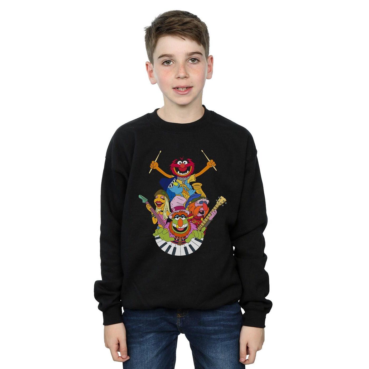 Disney  The Muppets Dr Teeth And The Electric Mayhem Sweatshirt 