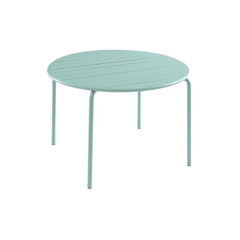 Gartentisch rund Metall Grün MIRMANDE