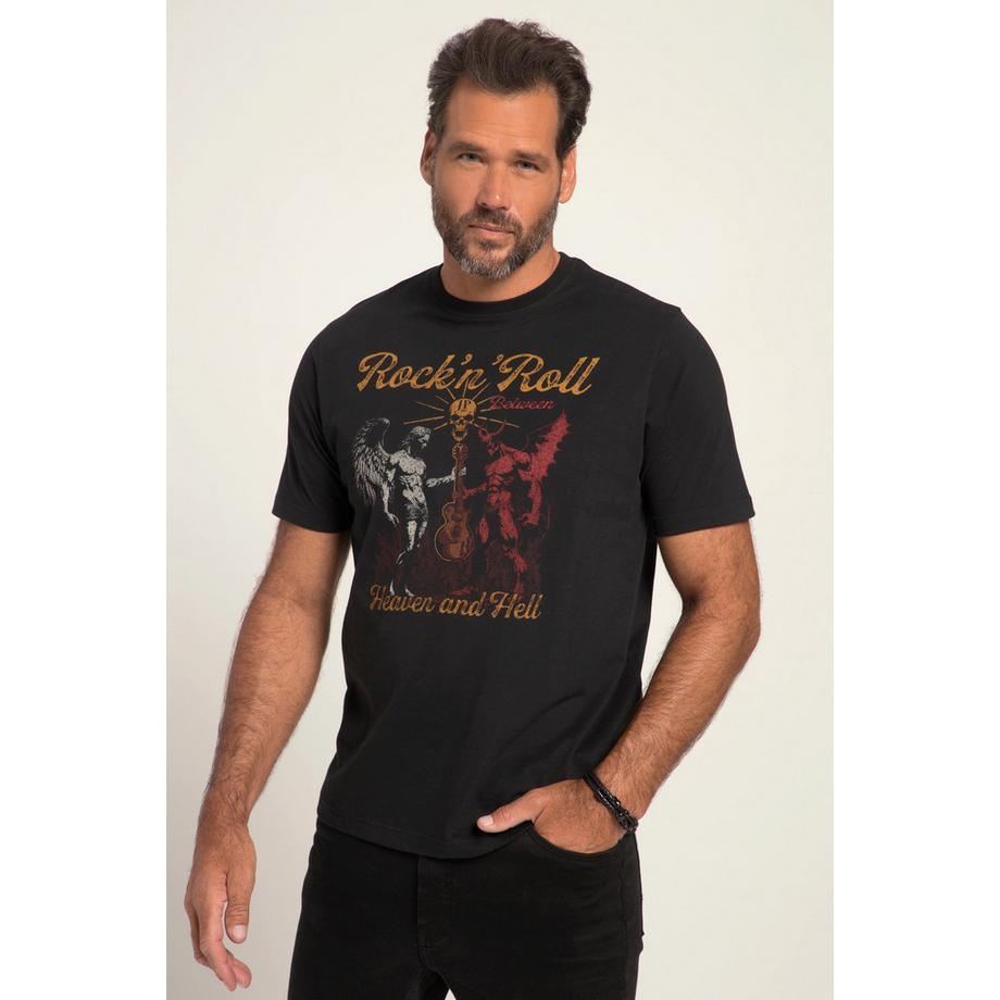 JP1880 T-Shirt Manches Courtes Col Rond avec Imprimé Poitrine  