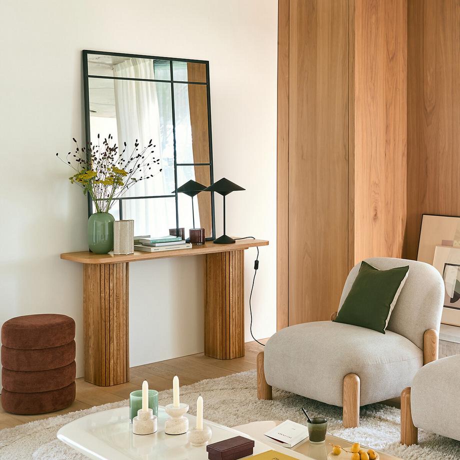 La Redoute Intérieurs Konsole aus Eichenfurnier  