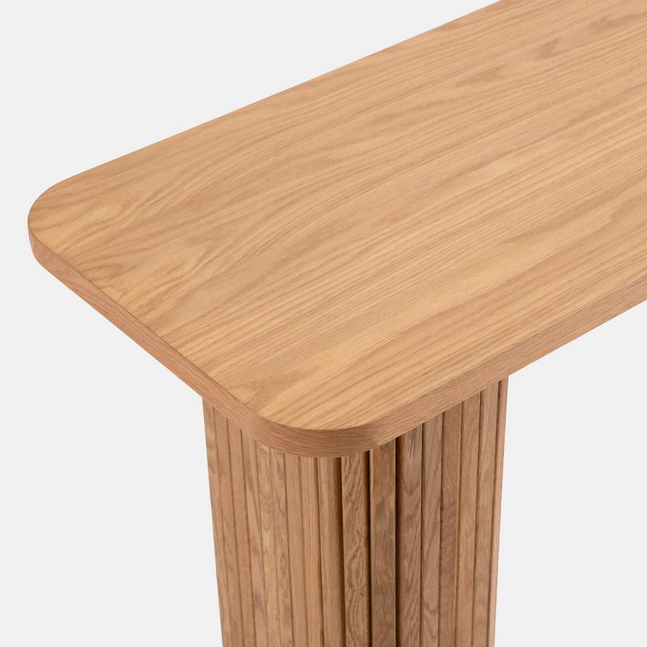 La Redoute Intérieurs Konsole aus Eichenfurnier  