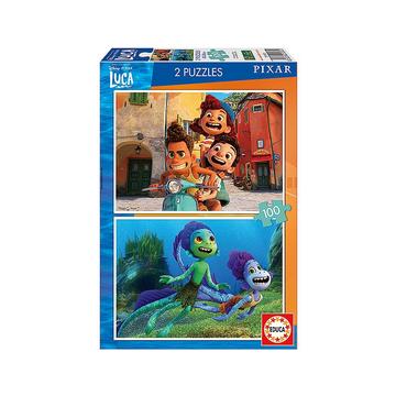 Puzzle Disney Luca (2x100)