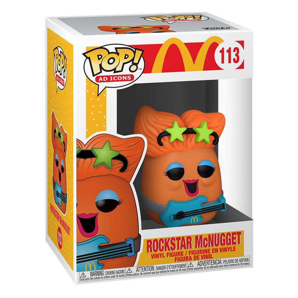 Funko  McDonald's POP! Ad Icons Vinyl Figur Rockstar Nugget 