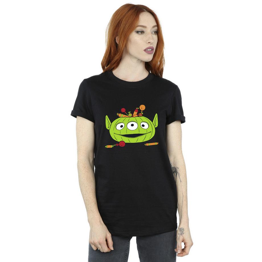 Tshirt ALIEN PUMPKIN BASKET