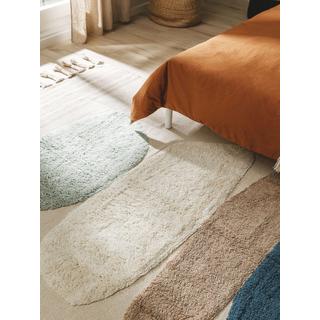 Benuta Tapis en coton Gibson Bleu  