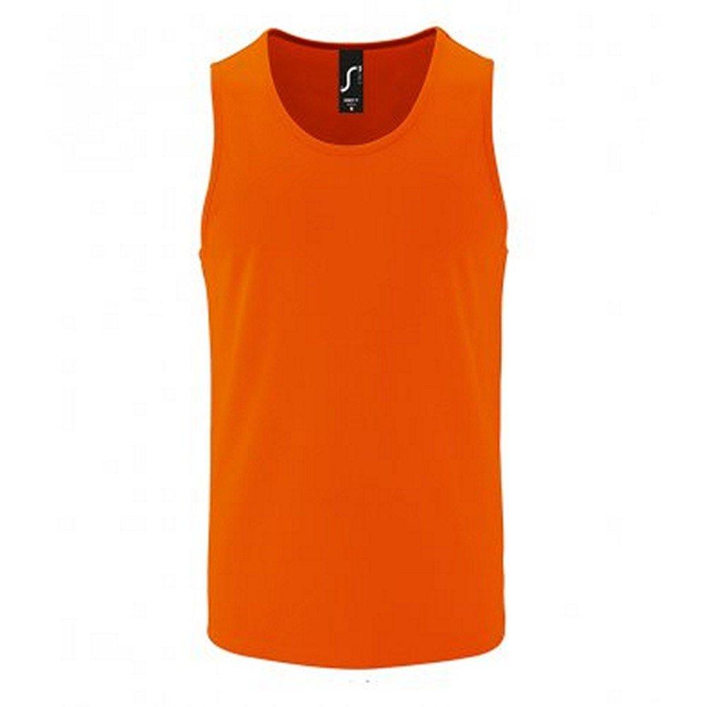 Image of Sporty Performance Tank Top Herren Orange L