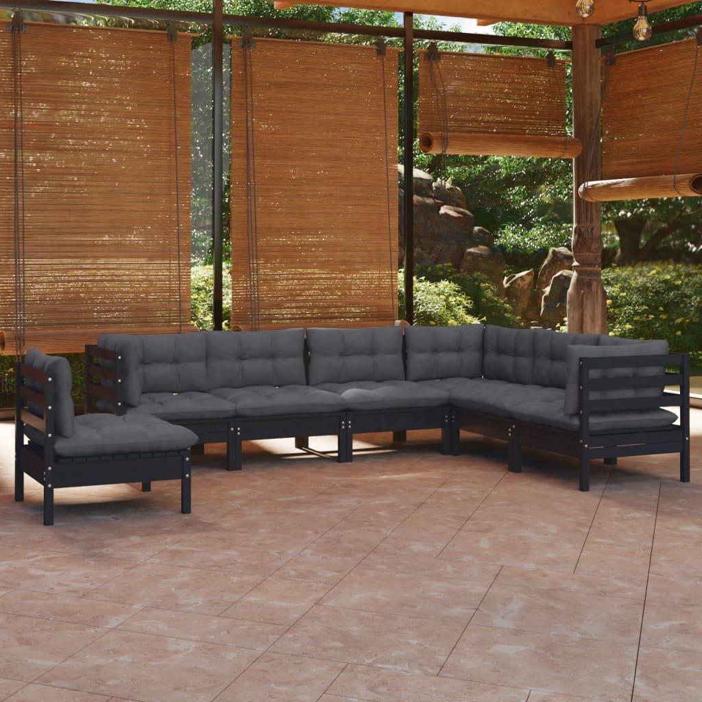 VidaXL Garten-lounge-set kiefernholz  