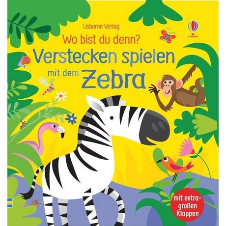 Wo bist du denn? Verstecken spielen mit dem Zebra Sam Taplin Copertina rigida 