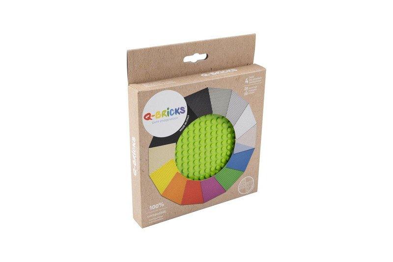 Image of Bauplatte Noppen Braun