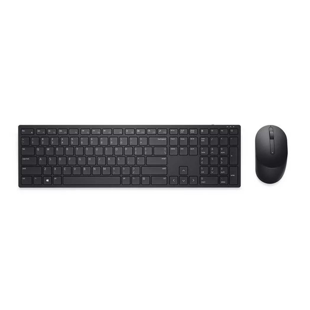 DELL Pro Keyboard and Mouse - KM5221W - German (QWERTZ) - Black