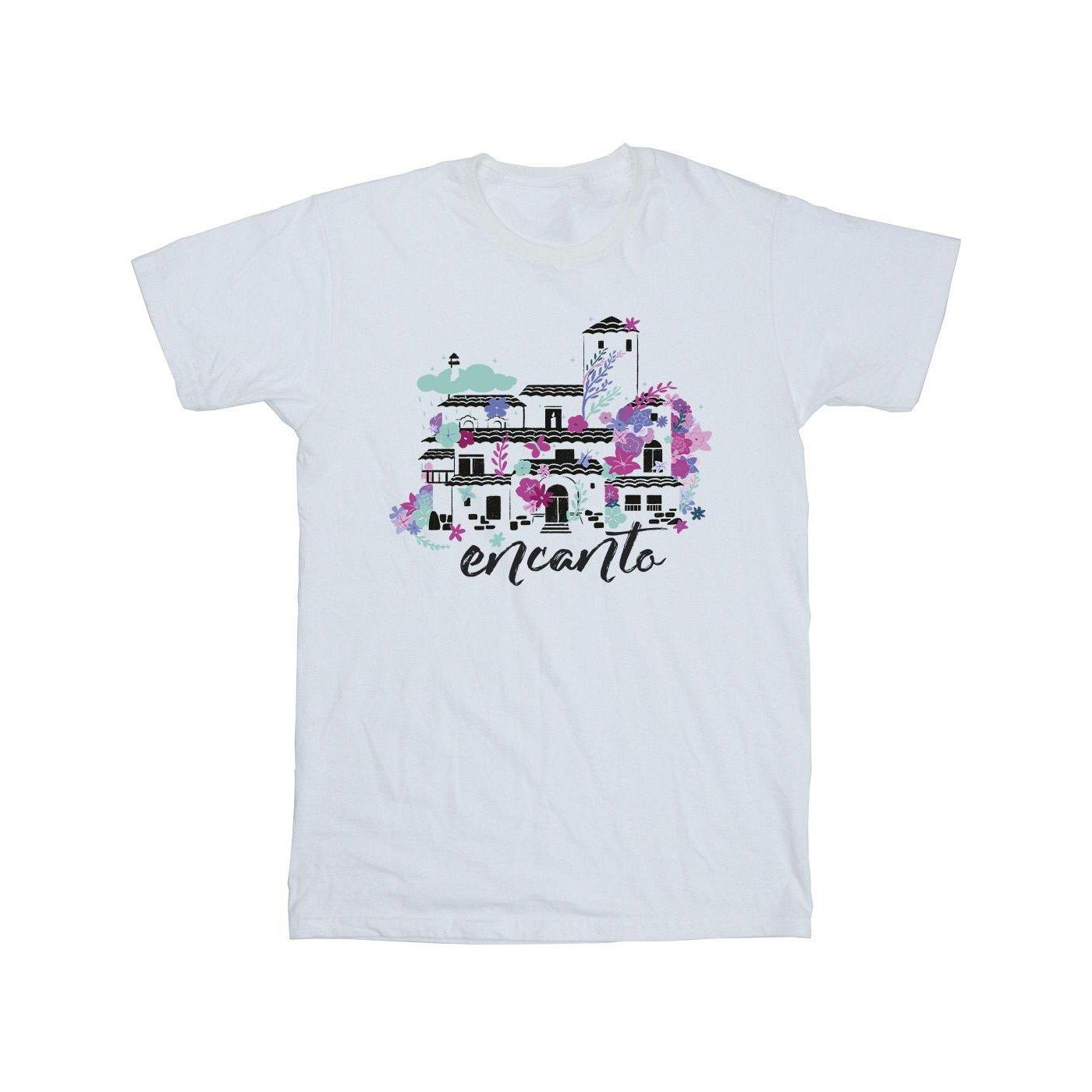 Image of Encanto Casita Tshirt Unisex Weiss 128