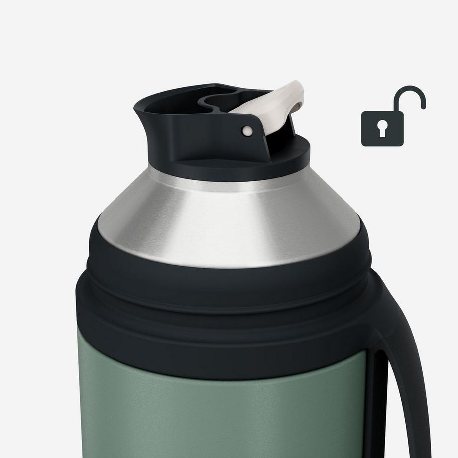 QUECHUA  Borraccia termica 1 l acciaio inox - MH900 