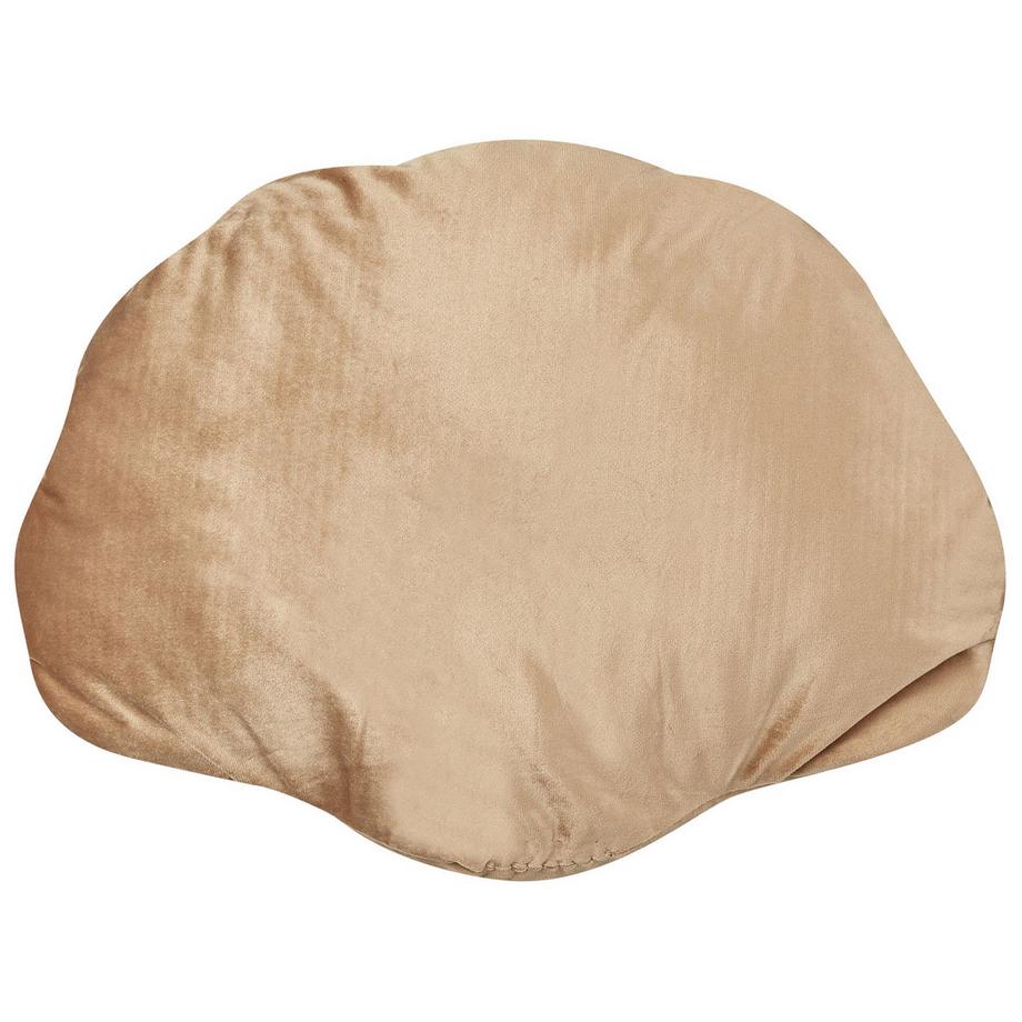 Beliani Dekokissen 2er Set aus Samtstoff Modern CONSOLIDA  