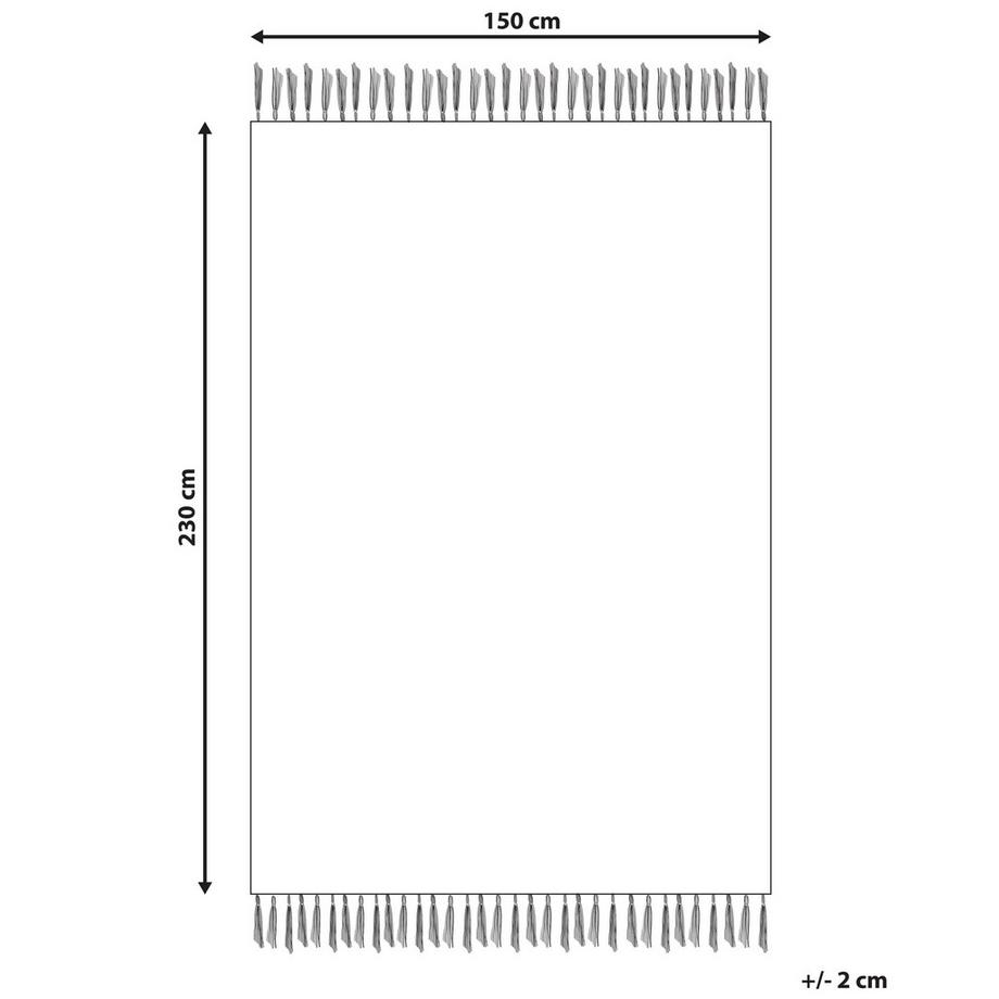 Beliani Tapis en Polyester  ARMUTALAN  