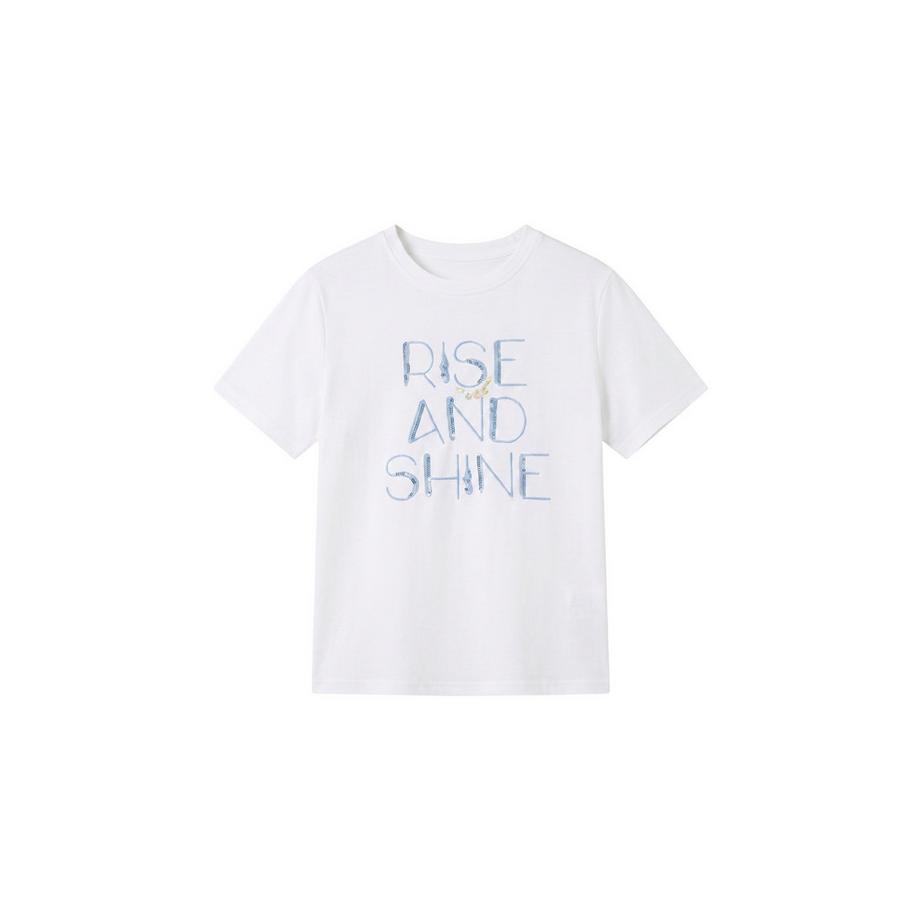 Chiara Ferretti Rise and Shine Grafikdruck T-Shirt  