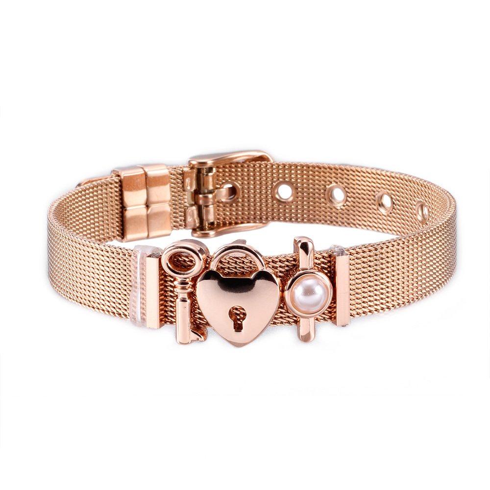 Heideman  Mesh Armband rose goldfarben 